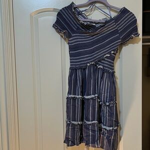 Girls stylish blue Casual Dress